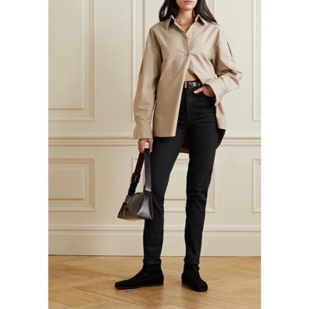SLVRLAKE Beatnik high-rise slim-leg jeans
